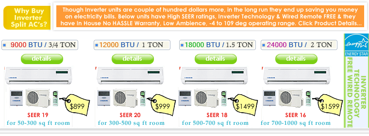 inverter split air conditioner